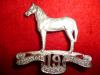 C58 19th Armoured Car Regiment (Edmonton Fusiliers) 1946-49, Officer's Silver Cap Badge Scully Maker